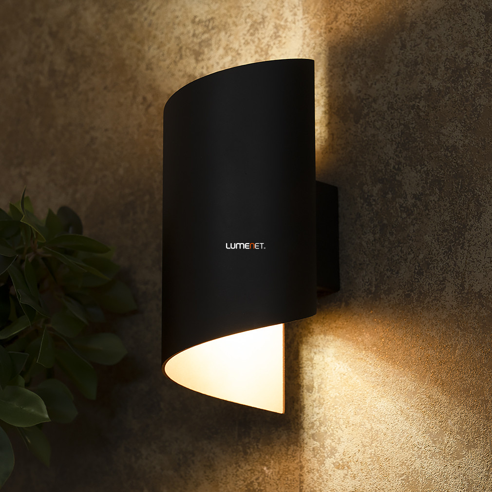 Ledvance Smart+ WIFI okos spirál alakú LED lámpa falra, hideg/melegfehér, 12 W, fekete (Orbis Wall Twist)