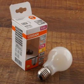   Osram E27 LED SStar+ 5,8W 806lm 2700K melegfehér, szabályozható 300° opál - 60W izzó helyett