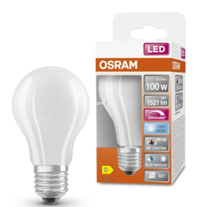   Osram E27 LED SStar+ 11W 1521lm 4000K hidegfehér, szabályozható 300° opál - 100W izzó helyett