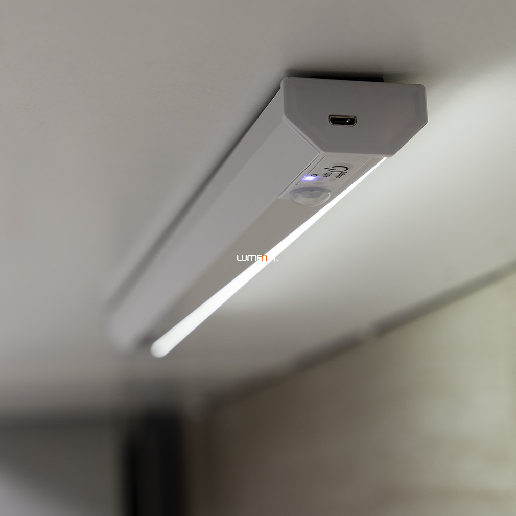 Ledvance tölthető szekrényvilágító LED lámpa mozgás és fény érzékelővel, hidegfehér, 1 W, 45 cm (Linear LED)
