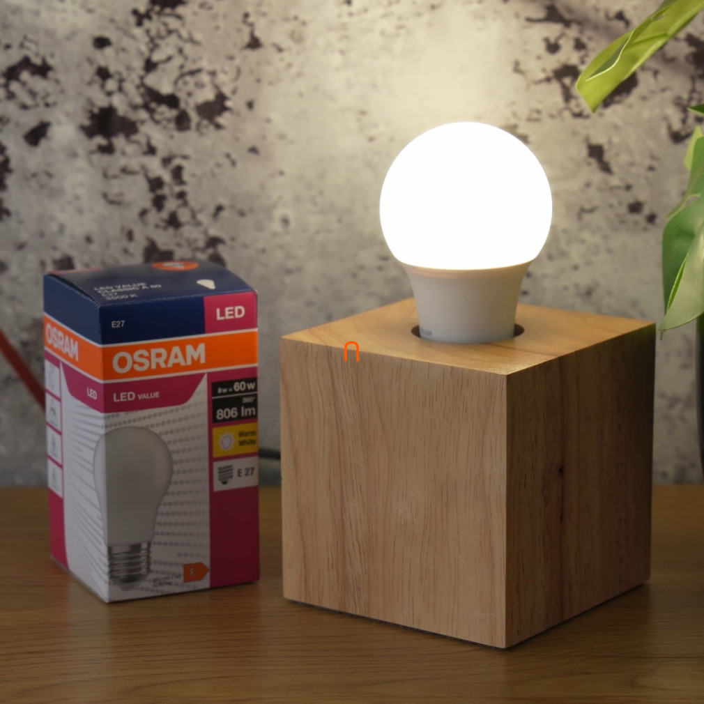 Osram E27 LED Value Classic 8,5 W, 806 lm, 3000 K, 60 W izzó helyett
