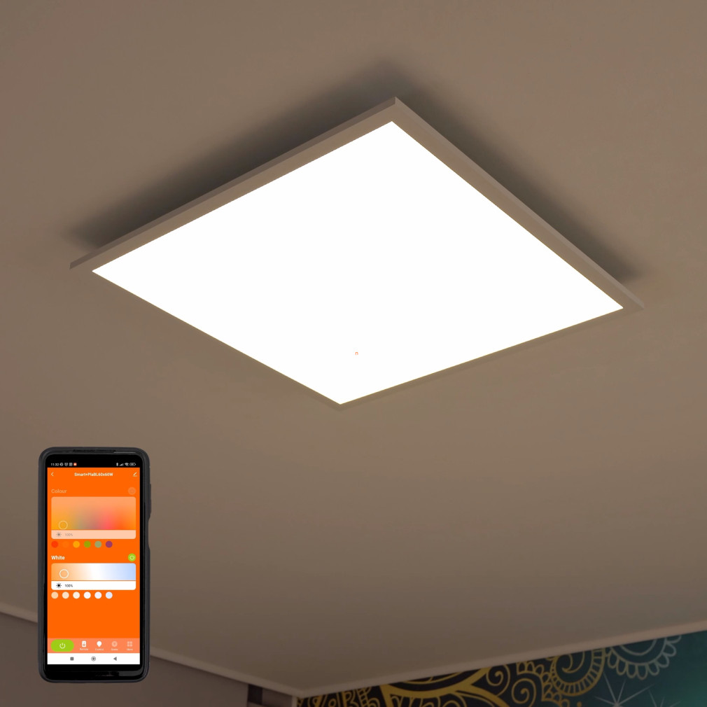 Ledvance Smart+ WIFI Planon Plus Backlight okos mennyezeti LED panel 60X60cm, fehér