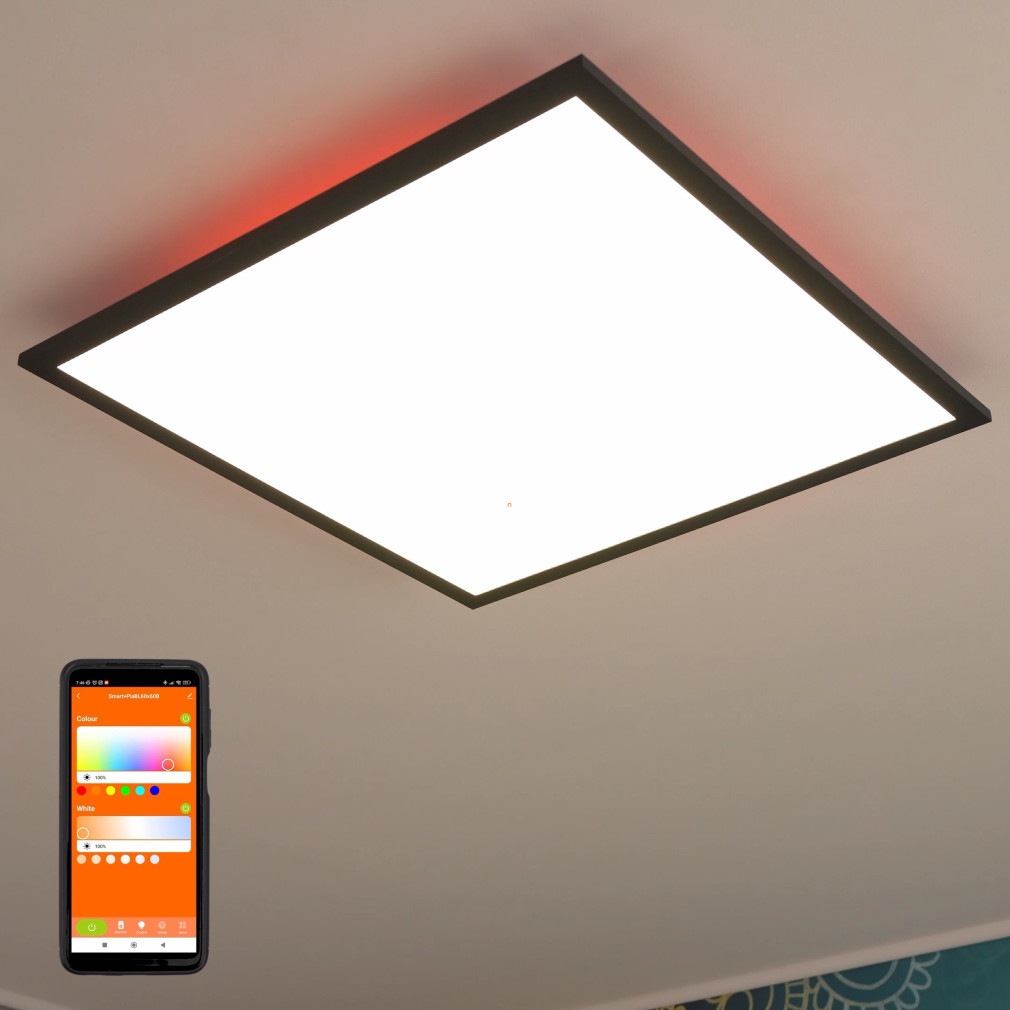 Ledvance Smart+ WIFI Planon Plus Backlight okos mennyezeti LED panel 60X60cm, fekete