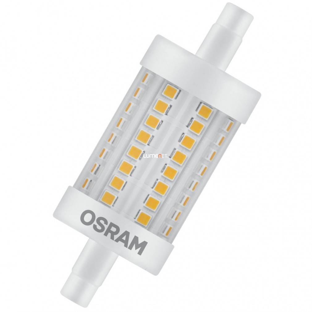 Osram R7s LED 8,2W 1055lm 2700K melegfehér 78mm - 75W izzó helyett