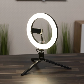  Ledvance szabályozható asztali LED szelfi lámpa mobilhoz (Bluetooth)