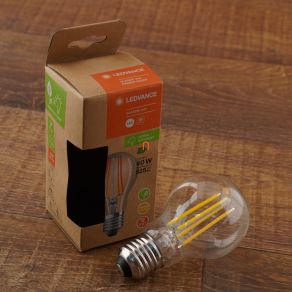   Ledvance E27 ultrahatékony LED 2,5W 525lm 3000K - 40W izzó helyett, víztiszta