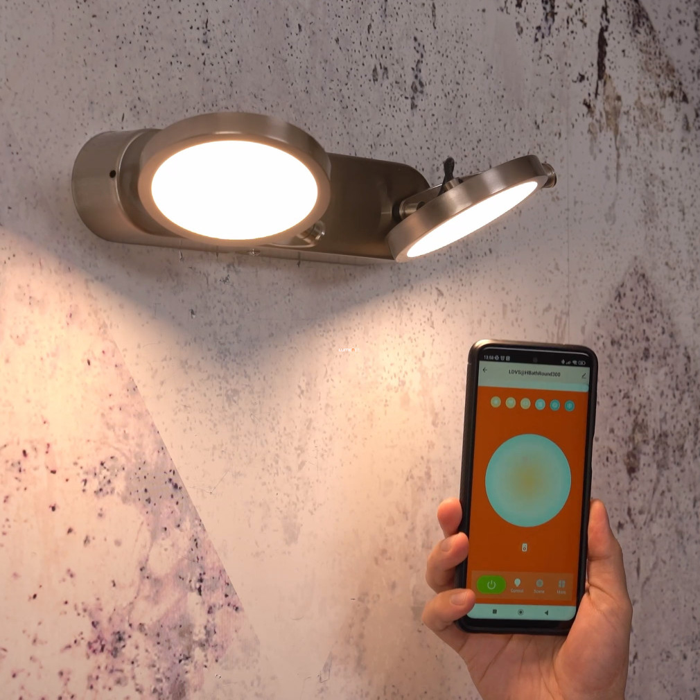 Ledvance Sun@Home okos fürdőszobai fali LED lámpa, két karos