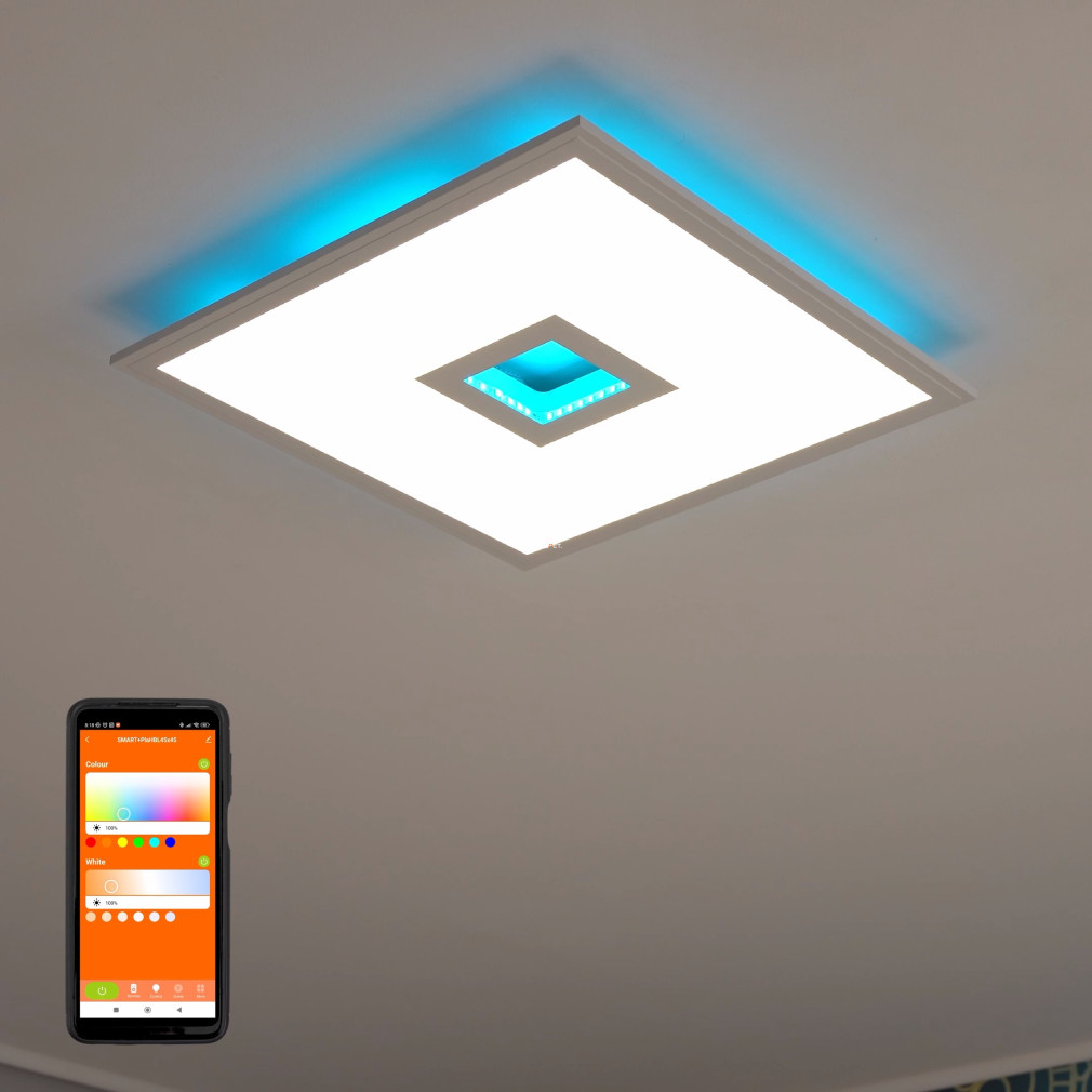 Ledvance Smart+ WIFI Planon Plus Hole Backlight okos mennyezeti LED panel 45X45cm