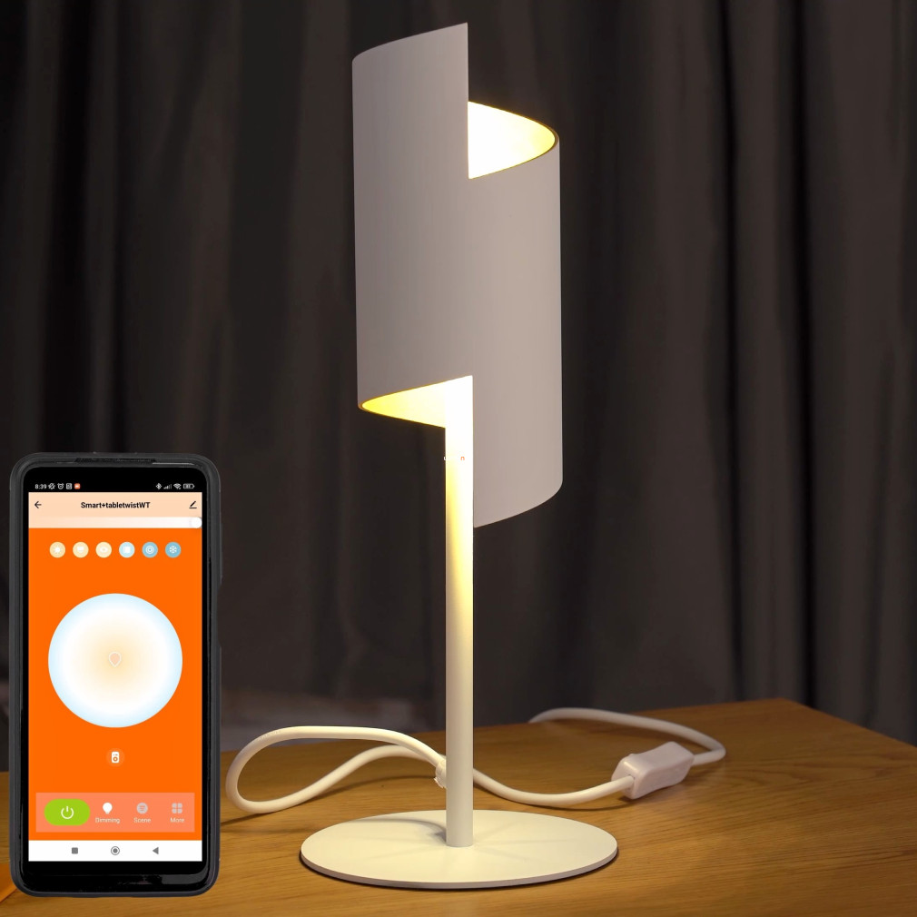 Ledvance Smart+ WIFI okos asztali LED lámpa fehér színben (Twist)