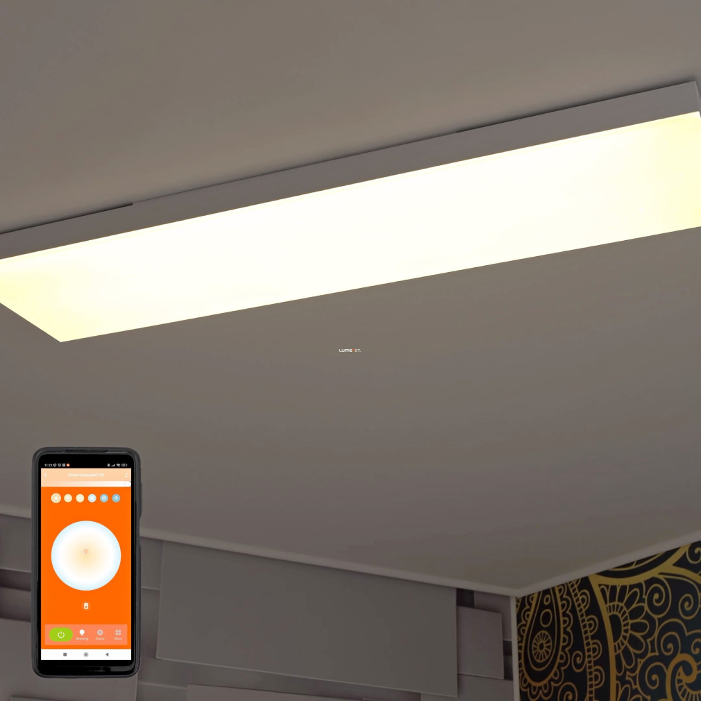 Ledvance Smart+ WIFI okos mennyezeti LED lámpa, 38 W hideg/melegfehér (Planon Frameless Sparkle)