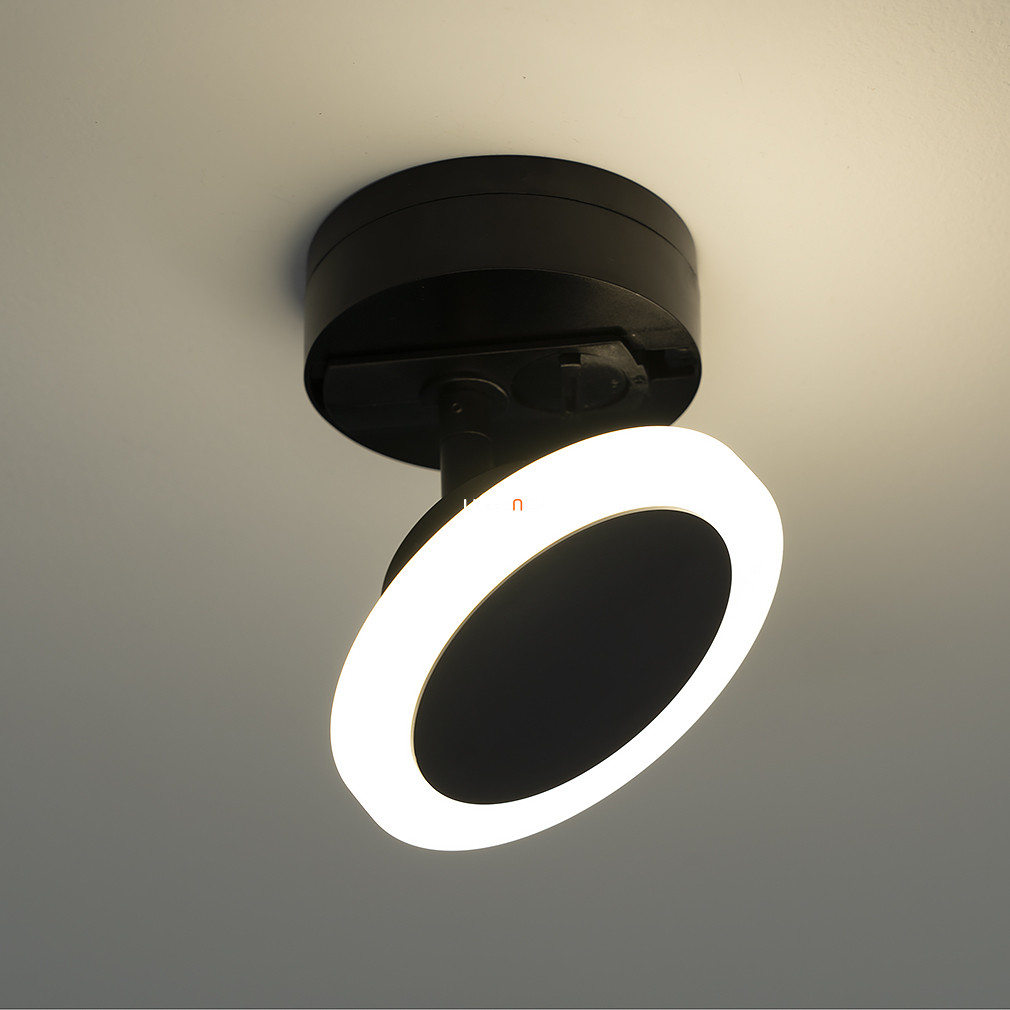 Ledvance Smart+ WIFI okos sínes LED lámpa, hideg/melegfehér, 6,5 W, fekete színben (Tracklight Spot Circle)