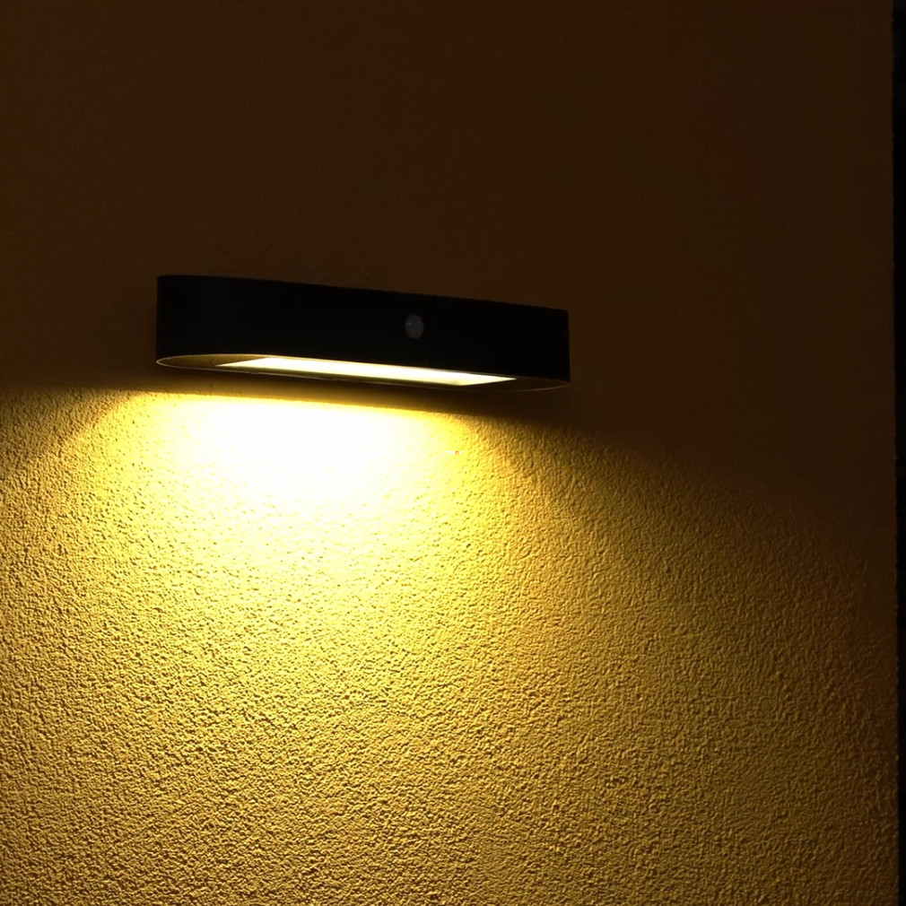Ledvance Endura Style Oval kültéri napelemes fali LED lámpa mozgásérzékelővel 3000K