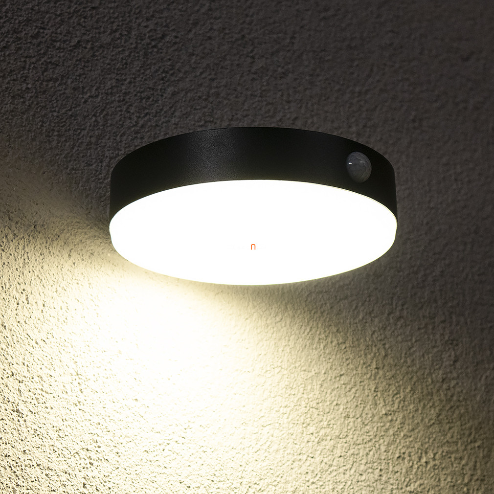 Ledvance kültéri napelemes fali LED lámpa mozgásérzékelővel, melegfehér, 6 W (Endura Style Tossa)