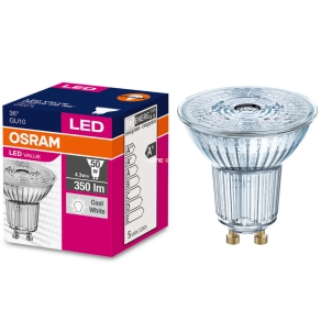   Osram GU10 LED Value 4,3W 350lm 6500K daylight 36° - 50W izzó helyett