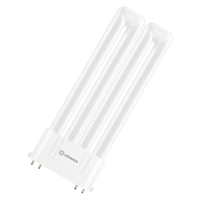   LED PL-F 12W 2G10 4P 1350lm 3000K meleg fehér fényforrás Ra80 230V DULUX LED F24 EM és AC MAINS V (kiváltja a 24W kompakt fénycsövet) 4058075822450  Ledvance