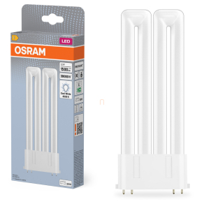   Osram 2G10 csapos LED fénycső 12W, 1500 lm, 4000 K, hidegfehér, fehér üveg-22 W fénycső helyett Dulux F24 EM