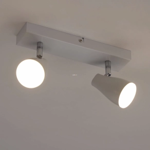   Ledvance spot lámpa fényforrással, két karos, fehér (Pearl)