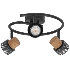   Ledvance parafa spot lámpa 3 foglalattal, spirál (Decor Spot Cork)