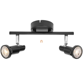   Ledvance karos spot lámpa LED fényforrással, fekete színben 2 foglalattal