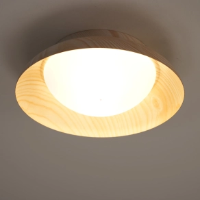   Ledvance mennyezeti lámpa két foglalattal, fa (Orbis Milan)