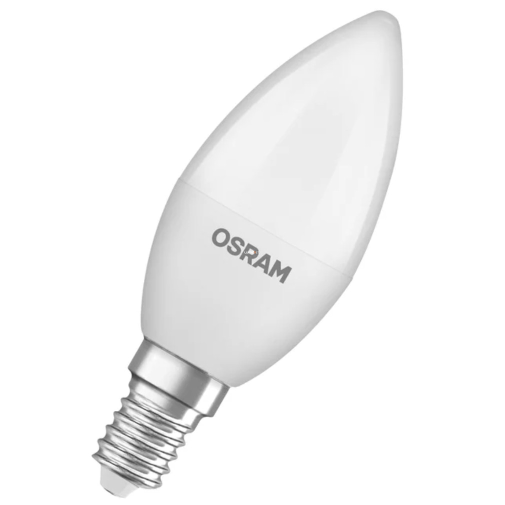 Osram újrahasznosított E14 LED, 7,5 W, 806 lm, melegfehér fényű (Classic-B)