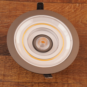   Ledvance süllyesztett LED mélysugárzó, szabályozható, 7 W, melegfehér, alumínium (Halo)