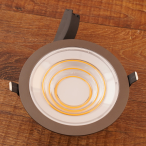   Ledvance süllyesztett LED mélysugárzó, szabályozható, 9 W, melegfehér, alumínium (Ripple)