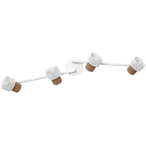   Ledvance parafa spot lámpa 4 foglalattal, fehér (Decor Spot Cork)