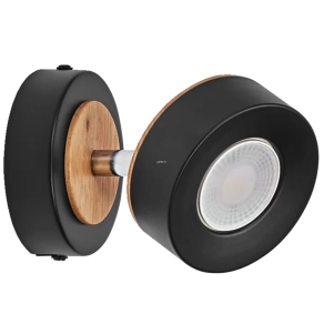   Ledvance Decor Spot Pluto LED spot lámpa fekete-natúr színben, 4,8W 