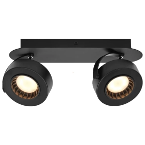   Ledvance Decor Spot Venus karos LED spot lámpa, melegfehér fényű, fekete, 30cm