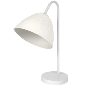  Ledvance Decor Camel Bell – Asztali lámpa papírmasé lámpaernyővel, E14 foglalat, fázishasításos dimmelés, fehér kivitel