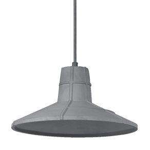   Ledvance Decor Concrete Sala – Beton függesztett lámpa sötétszürke, E27 foglalat, ipari design, cserélhető fényforrás, 325mm átmérő