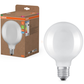   Osram E27 LED nagygömb, 7,2W, 1521 lm, 6500 K, daylight, opál üveg-100 W izzó helyett - Superstar+ Classic Globe125