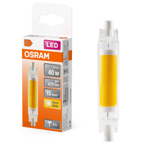   Osram R7s LED 4,5W, 470 lm, 2700 K, melegfehér, üveg-40 W izzó helyett - Special Slim Line