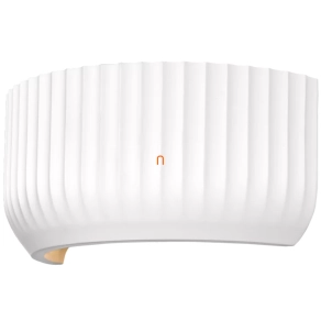   Ledvance Decor Plaster Routes fali lámpa, ívelt bordázott gipsz