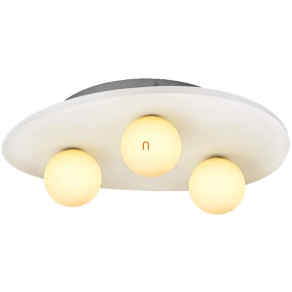   Ledvance Decor Plaster Nest fali lámpa fehér színben, 3 foglalattal