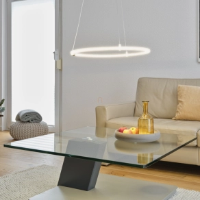   Ledvance Decor Aura Pendant – Dekoratív függesztett lámpa egyenletes filament megvilágítással, 18W, 3000K melegfehér, 2000lm, Click DIM funkcióval