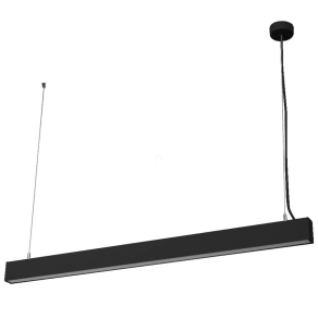   Ledvance Office Line - függesztett LED lámpa, fekete, dimmelhető, 42W 840lm
