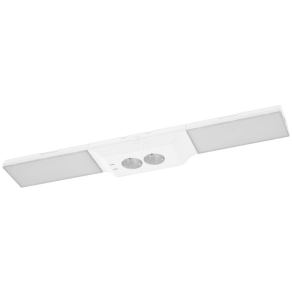   Ledvance Undercabinet Socket Flood – Keret nélküli bútorvilágító lámpa konnektor és USB-C portokkal, 10W, 500lm, 3000K melegfehér, dimmelhető, IP20