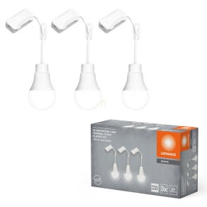   Ledvance kötődobozos lámpa E27 LED fényforrással felújításokhoz 10W, 1055 lm, 4000 K, hidegfehér, opál, 3 darabos - Renovation CLA75 TB