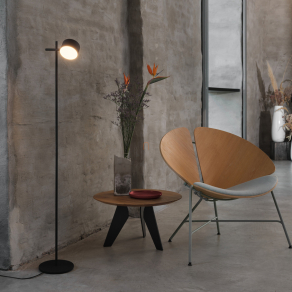   Szabályozható LED állólámpa, 130 cm - Osram Decor Kyoto, 3000 K, 350 lm, 12 W, 1.8 méteres kábellel, 220-240 V