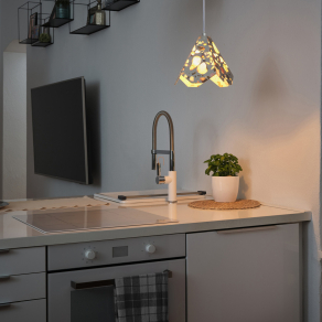   Terrazzo függesztett lámpa - Osram Decor Gleam Flower, 1xE27 foglalattal, 220-240 V