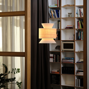   Szövet függesztett lámpa - Osram Decor Wrap Cone, 1xE27 foglalattal, 220-240 V