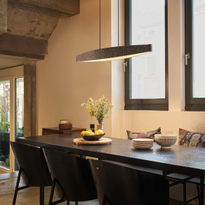   Függesztett LED lámpa szövet borítással - Osram Decor Flat Felt, 3000 K, 800 lm, 220-240 V