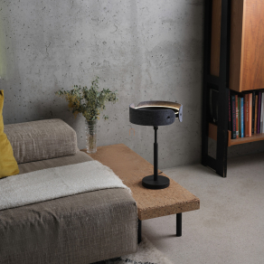   Asztali LED lámpa szövet borítással, 43 cm - Osram Decor Curve Felt, 3000 K, 550 lm, 19 W, 1,5 méteres kábellel, 220-240 V