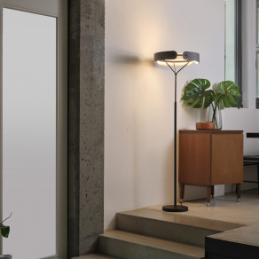   LED állólámpa szövet borítással, 150 cm - Osram Decor Curve Felt, 3000 K, 1000 lm, 33 W, 1.8 méteres kábellel, 220-240 V