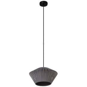   Függesztett lámpa, szalag búrás, szürke, 30,5 cm - Osram Decor Stripes, 1xE27 foglalattal, 220-240 V