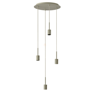   Függesztett lámpa, 35 cm, bézs - Osram Decor Needle Plate, 4xE27 foglalattal, 220-240V, fényforrások nélkül