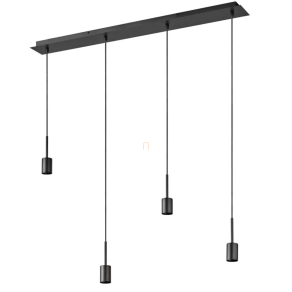   Függesztett lámpa, 95 cm, fekete - Osram Decor Needle Linear, 4xE27 foglalattal, 220-240V, fényforrások nélkül
