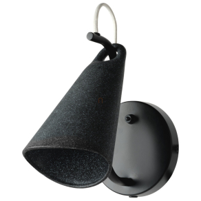   Fali lámpa - Osram Decor Bell, 1xE27 foglalattal, fekete, 220-240 V